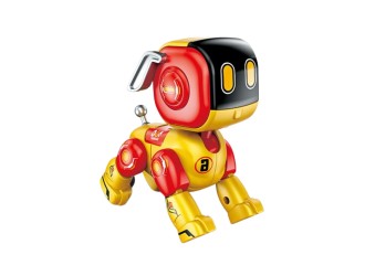 Игрушка Робот Щенок со звуками и светом, разные цвета, ZJA360657