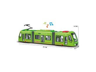Трамвай, с инерцией, звуками и светом, 1:16, jstoys, ZJA352342