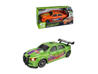 Зелёная гоночная машинка со звуками и светом, 1:20, jstoys, ZJA364040