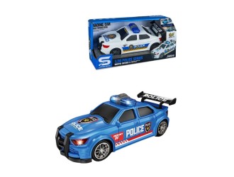 Синяя полицейская машина со звуками и светом, 1:20, jstoys, ZJA364044