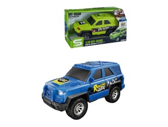 Синий джип, со звуками и огнями, 1:20, jstoys, ZJA364036
