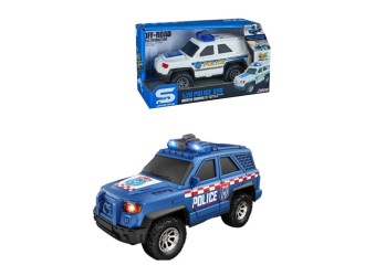 Синий полицейский джип, со звуками и светом, 1:20, jstoys, ZJA364038