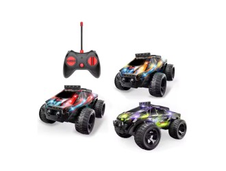 Машинка Cross Country RC, светящийся корпус, функция try me, аккумулятор, синий, ZJA362020