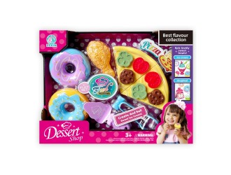 Игровой набор, Пицца и пончики, с посудой, ZJA338391