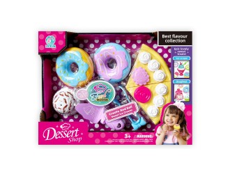 Игровой набор, Пирожки и пончики, с посудой, ZJA338384