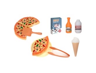 Игровой набор "Пицца" с аксессуарами, напитки, ZJA323776