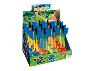 Игрушечная ракета-рогатка, разные цвета, до 25 м., ZJA361657