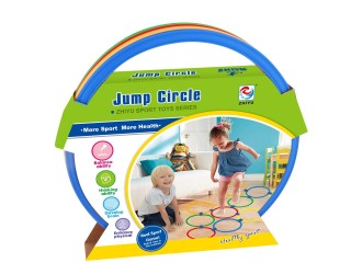 Игровой набор "Прыжки с разноцветными обручами", ZJA289564