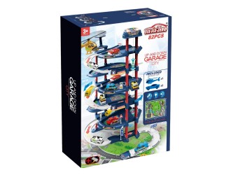 Игровой набор "Парковка" со звуком и светом, 82 предмета. и карта, ZJA263272