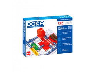 Constructor electronic DOKA 15 scheme set B Primii Pasi in Lumea Electronicii