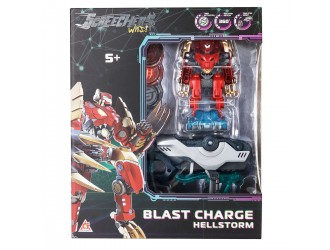 Set de joaca-transformer seria Blast Charge, Hellstorm, Screechers Wild! S5 L1