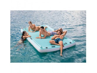 Надувная платформа для плавания "Water Lounge" 301x183x18 см, до 400 кг, INTEX