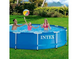 Бассейн METAL FRAME 366x76 см, 6503 л, металлический каркас, INTEX