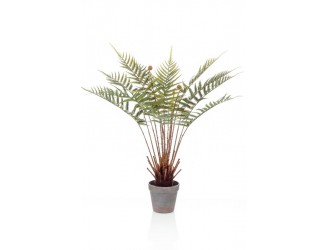 Fern dicksonia artificial in ghiveci, 60cm