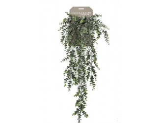 Tufa suspendata artificiala de Eucalipt, 5 ramuri, 75cm