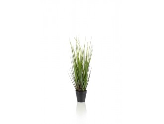 Iarba decorativa artificiala Alopecurus in ghiveci, 53cm