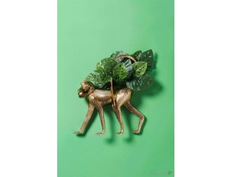Tufa artificiala Monstera Monkey, verde, 30cm