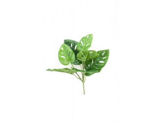 Tufa artificiala Monstera Monkey, verde, 30cm