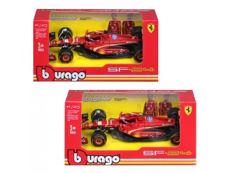 Автомодель Ferrari Racing - SF-24 (1:43) Bburago (2 модели)