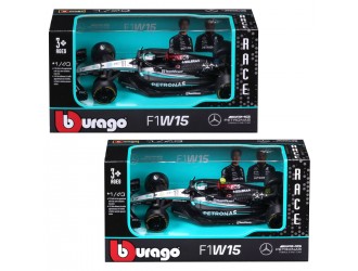 Автомодель Mercedes-AMG F1 W15 Performance (2024) (1:43) Bburago (2 модели)