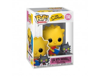 Набор с фигуркой Funko POP! Лиза и Снежок, серия The Simpsons S11