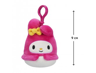 Брелок-игрушка плюшевая 9 см, Май Мелоди, Squishmallows Hello Kitty