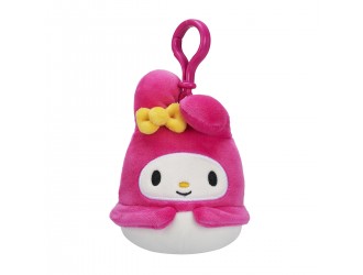 Брелок-игрушка плюшевая 9 см, Май Мелоди, Squishmallows Hello Kitty