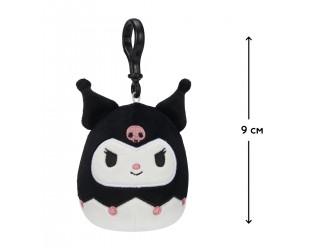 Брелок-игрушка плюшевая 9 см, Куроми, Squishmallows Hello Kitty