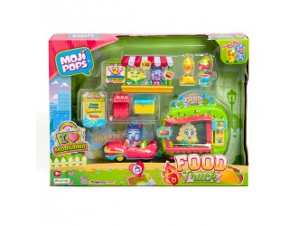 Набор Фудтрак с грузовиком, фигурками и аксессуарами Moji Pops
