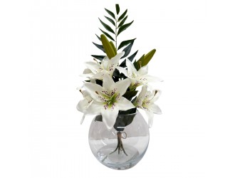 Buchet Crystal Bloom in Vaza