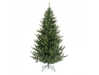 Brad de Craciun artificial "Vienna", Aspect Natural, verde, 180cm, 586 crengute, suport inclus