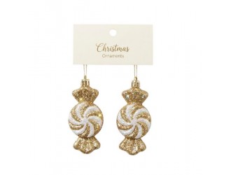 Decoratiune Candy 2pcs 4x8.5cm