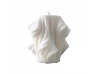 Ароматическая свеча "Неравномерная большая" 12,5x9 см (разные цвета и ароматы)