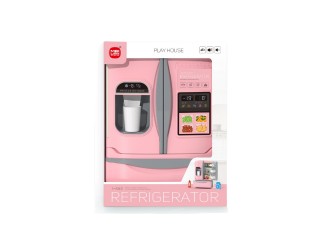 Jucarie Frigider roz cu fum, sunete, lumini si accesorii ZJA348213