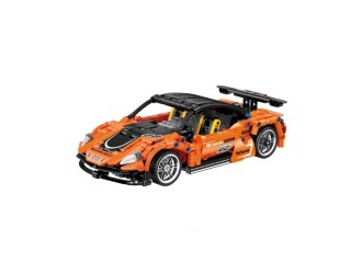 КОНСТРУКТОР ОРАНЖЕВАЯ РАДИОУПРАВЛЯЕМАЯ МАШИНКА С АККУМУЛЯТОРОМ НА 491 ЭЛ., ZJA351306