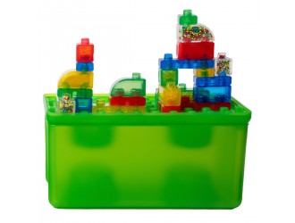 Сенсорный конструктор Jelly Blox - В кейсе 2 в 1: строй-складывай