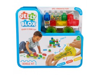 Сенсорный конструктор Jelly Blox - Машинка Врум-врум!