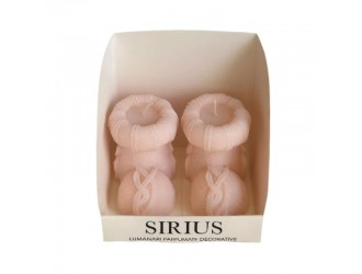 Ароматические свечи Рождественские носочки, 100 г, набор из 2 штук