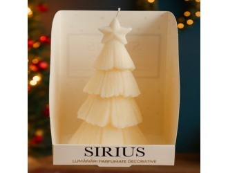 Ароматическая свеча Ёлка со звездой, 200 г