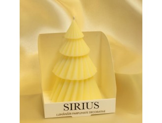 Ароматическая свеча Ёлка в полоску, размер L