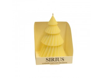 Ароматическая свеча Ёлка в полоску, размер L