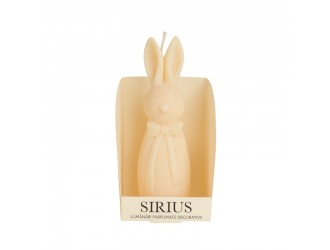 Ароматическая свеча Кролик с бантом, 15 см