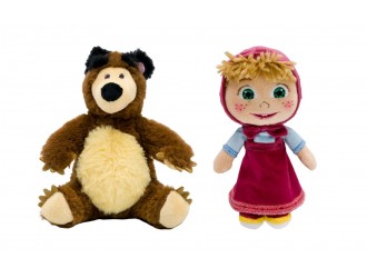 Jucarie de plus 20 cm Masa / Ursul 15863  