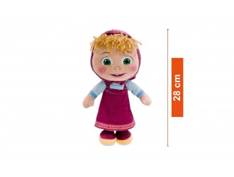 Jucarie de plus 28 cm Masa din Masa si Ursul 17112  