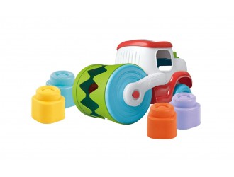Игрушка-компактор с 6 мягкими блоками для младенцев Clemmy 17495