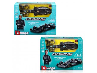 Macheta auto-constructor Mercedes-AMG F1 W14 E Performance(1:24) Bburago (2 modele)