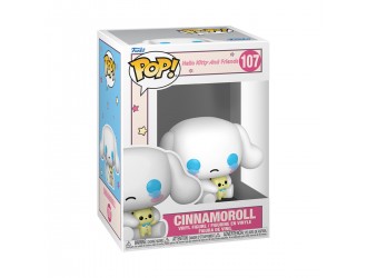 Figurina Funko POP! Cinnamoroll trist cu jucarie seria Hello Kitty & Friends