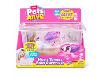 Set acvariu Mama Testoasa cu pui Pets Alive