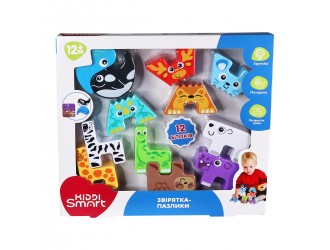 Set de joaca educativ Animalute-puzzle Kiddi Smart