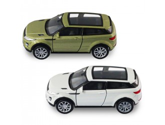 Автомодель - Land Rover Range Rover Evoque (белый, зеленый) TechnoDrive